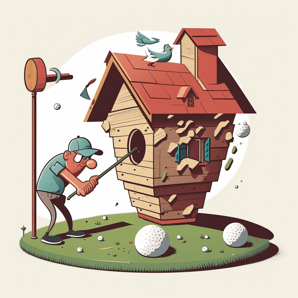 Cover Image for Neighborhood Birdhouse Crash Fiasco